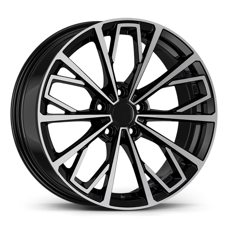 8.0X18 5X112 18289 ET35 66.5 GLOSS BLACK DIAMOND