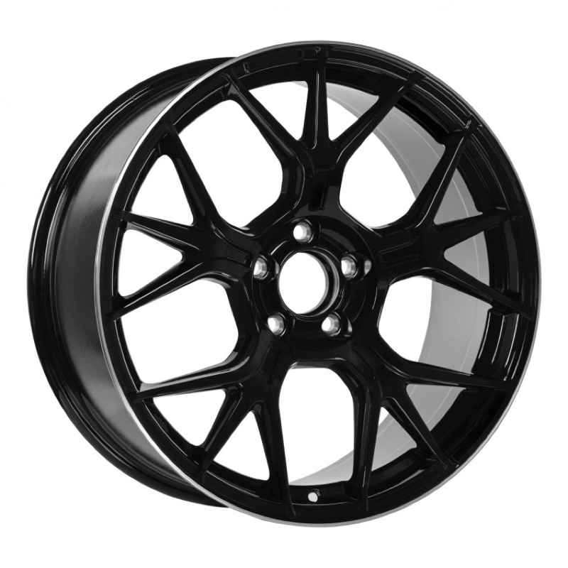 8.5X19 5x112 ET38 66,6 Lip Deep Black Diamond Matte