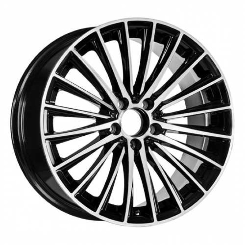 9.0X18 5x112 ET48 66,6 Deep Black Diamond Gloss