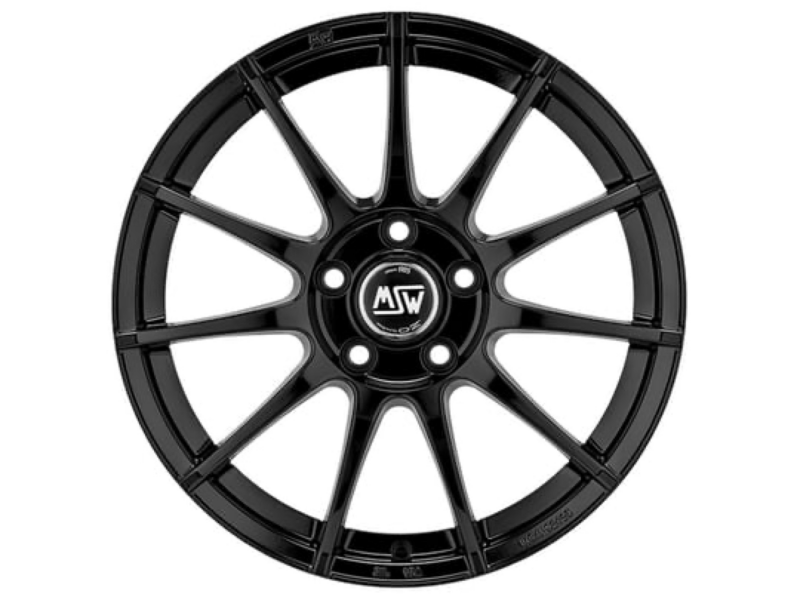 MSW-85 7X17 4X100 ET37 63.4 GLOSS BLACK