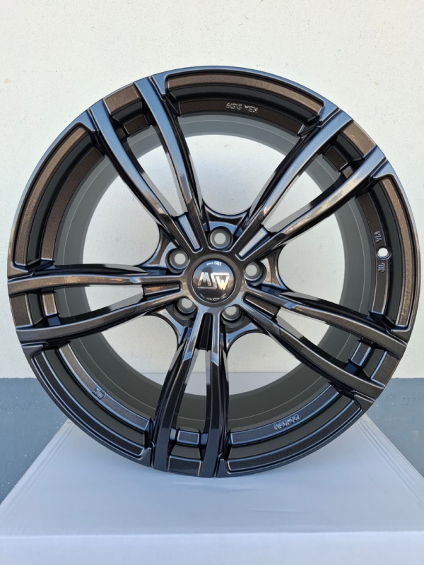 MSW 73 8X19 5X112 ET30 73.1 GLOSS DARK GREY