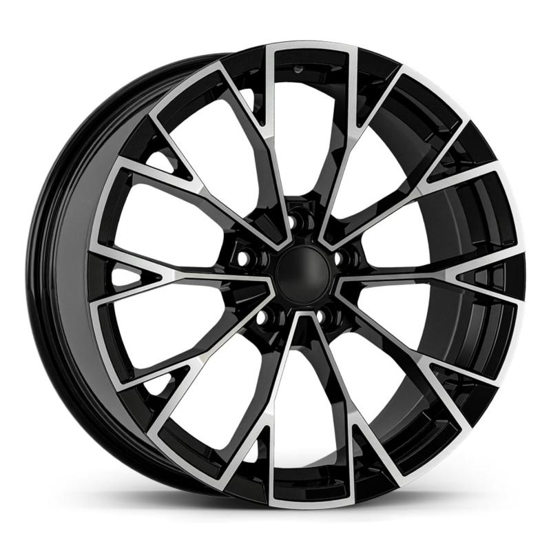 8.0X18 5X112 18283 ET40 57.1 GLOSS BLACK DIAMOND