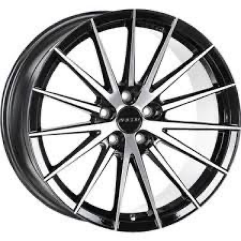 9.5X19 5x120 42mm 72,6 Deep Black Diamond Gloss