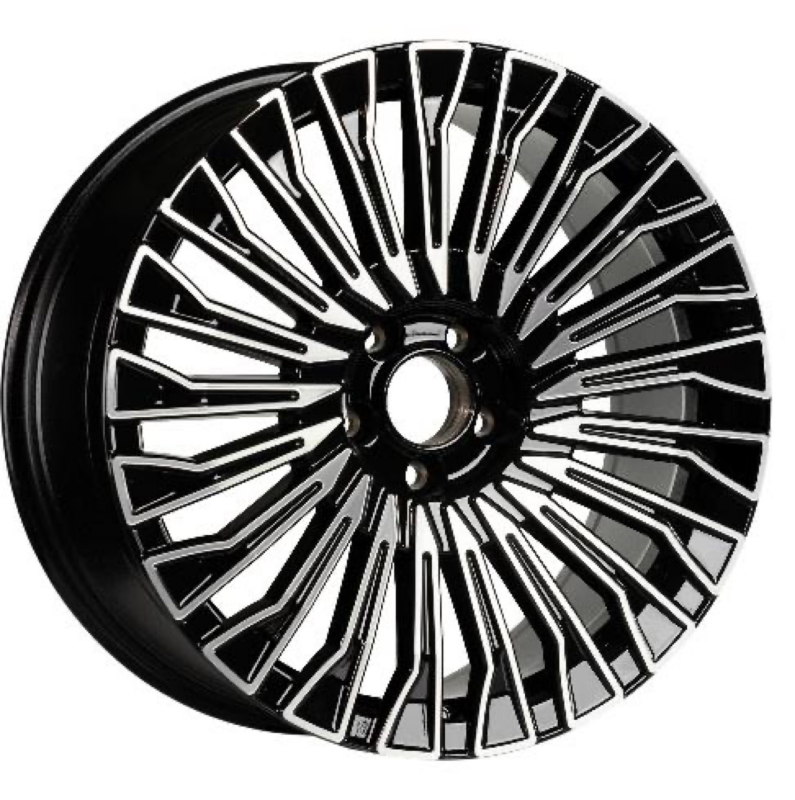 9.5*19-5x112 ET48 66.6 Deep Black Diamond Gloss