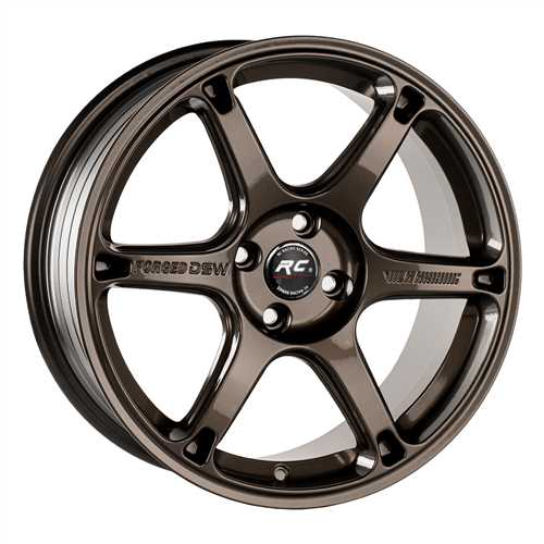 RC-418 7.5X17 4X100 ET35 67.1 BRONZE