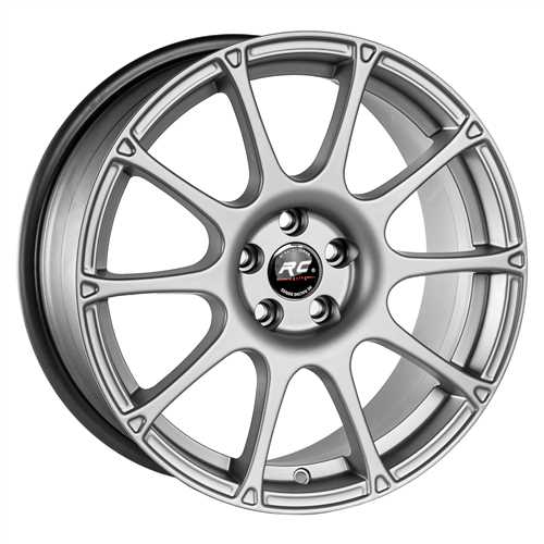 RC-518 7.5X17 5X100 ET35 67.1 MATT SILVER