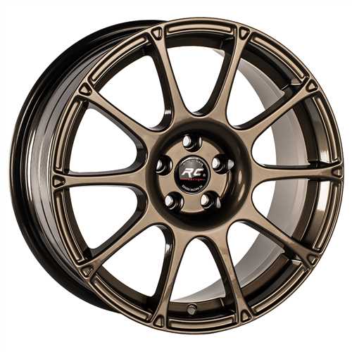 RC-518 7.5X17 4X100 ET35 67.1 BRONZE