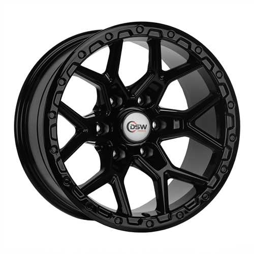 RC-411 9X17 6X139.7 ET-12 110 BLACK
