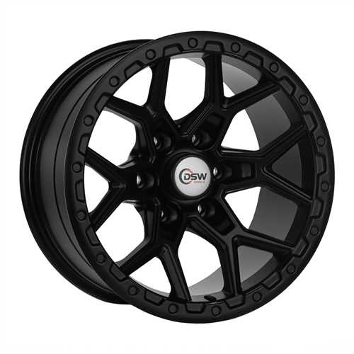 RC-411 9X17 6X139.7 ET-12 110 MATT BLACK