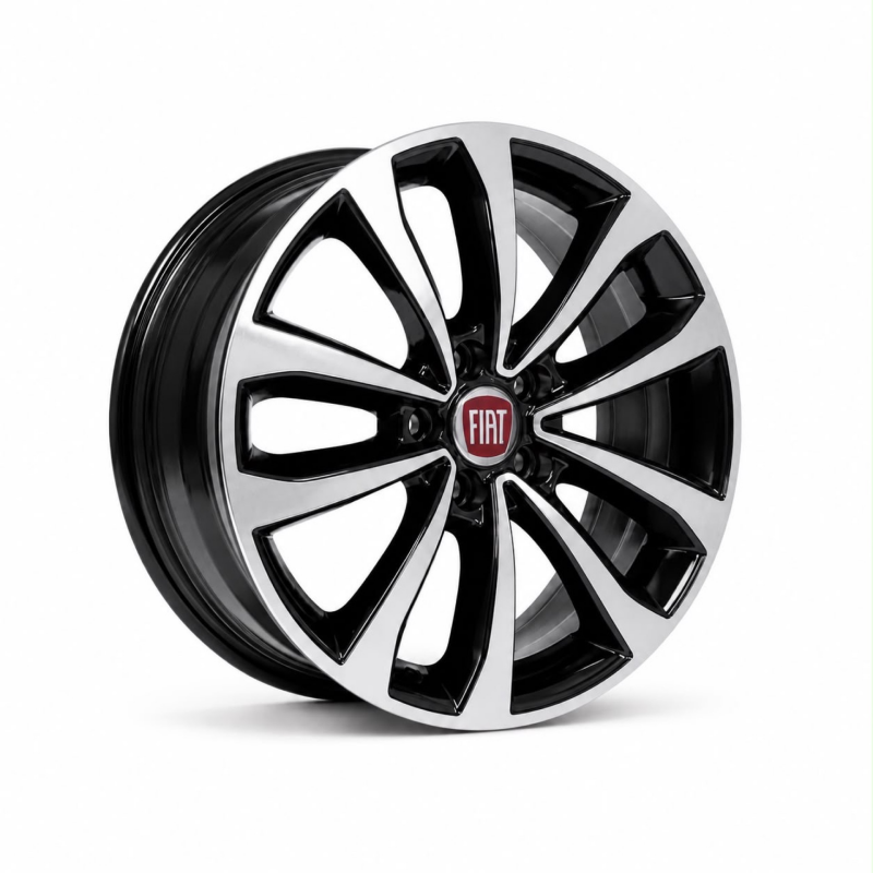 6.5X16 5x98 ET39 58,1 Deep Black Diamond Gloss