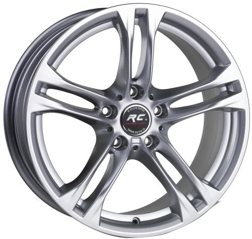 RC-143 8X18 5X120 ET30 72.6 SILVER