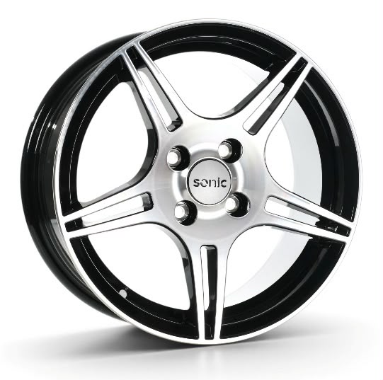 6.5X15 4x100 ET35 67,1 Deep Black Diamond Gloss