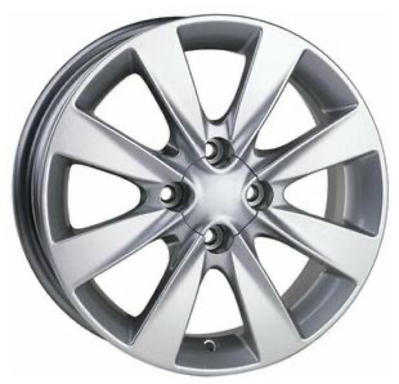 RC 301 6,0X15 4X100 ET35 54,1 SILVER