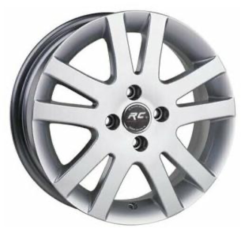 RC 236 6,0X15 4X100 ET45 56,1 SILVER