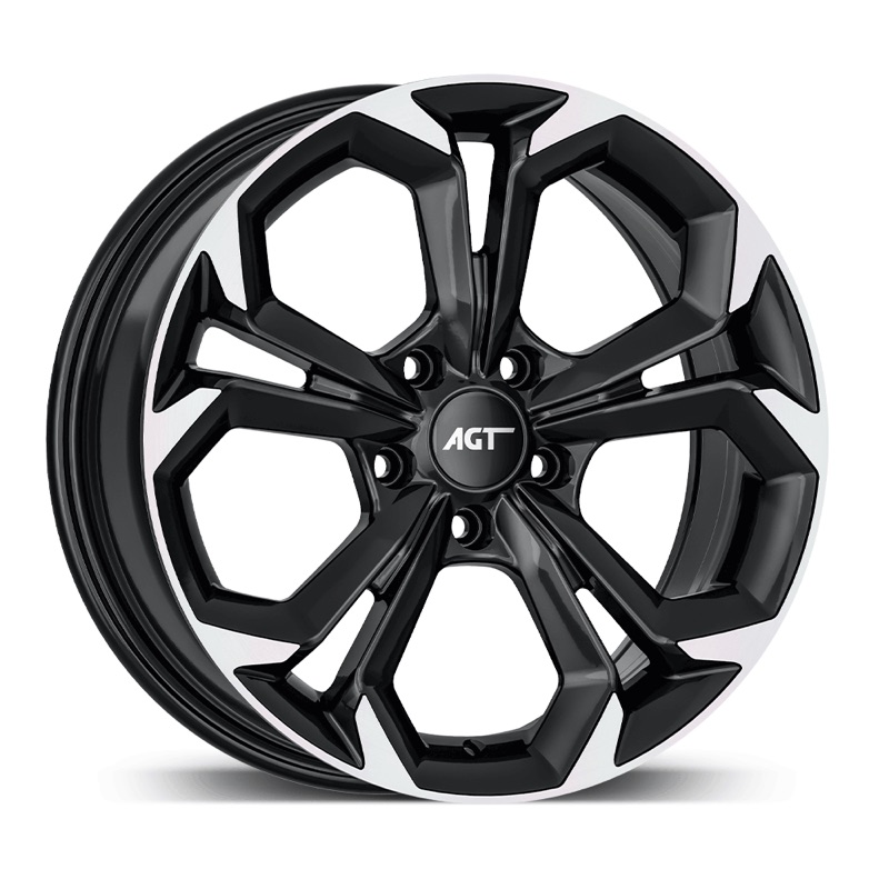 7.0X17 5X114 17262 ET40 67,1 GLOSS BLACK DIAMOND