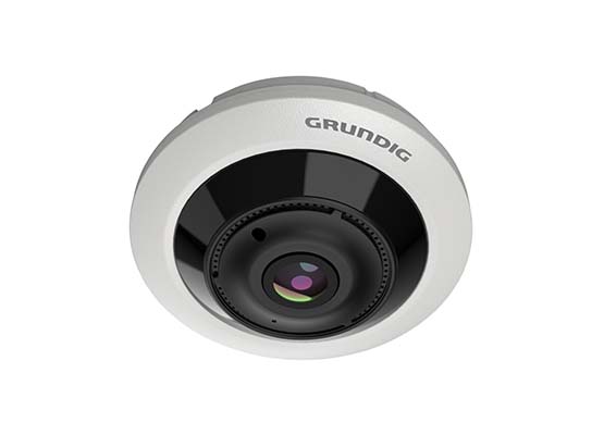 GRUNDIG GU-CI-AP12616F 12.0 MP 1/2.3"  1,6 MM 360° PANORAMİK LENS AI H265+ FISHEYE IP KAMERA