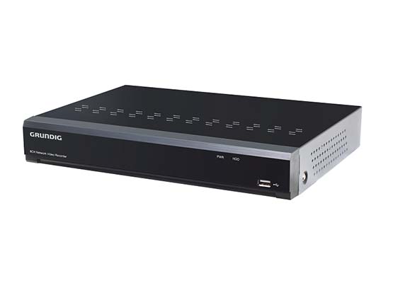 GRUNDIG GU-RN-AC5108N 8 KANAL NVR 8 MP H265 4K DESTEKLİ 1X10TB HDD R.