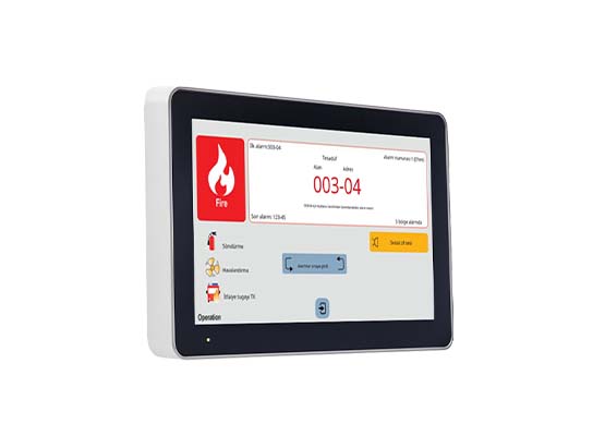 PANASONIC FAS-5054 TEKRARLAYICI PANEL, DOKUNMATİK EKRANLI ,ONAYLAMA VE SIFIRLAMA İŞLEMLERİ ALARM İHBAR BİRİMİ