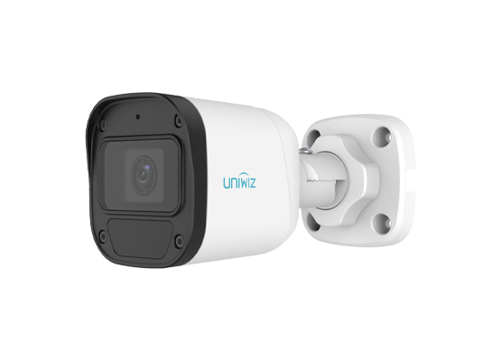 UNIWIZ IPC-B124-APF28 4.0 MP 2,8 MM LENS H.265 IP67 DAHİLİ MİKROFON PLASTİK BULLET IP KAMERA