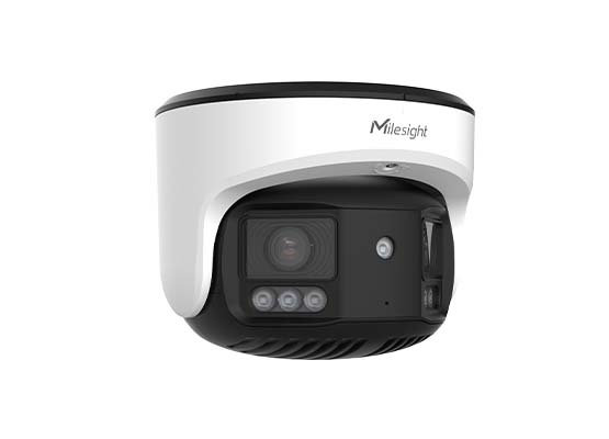 MILESIGHT MS-C8477-HPG1 8.0 MP 4MM ÇİFT SENSÖRLÜ 180° PANORAMİK LENS AI H265+ SMART IR LED DOME IP KAMERA
