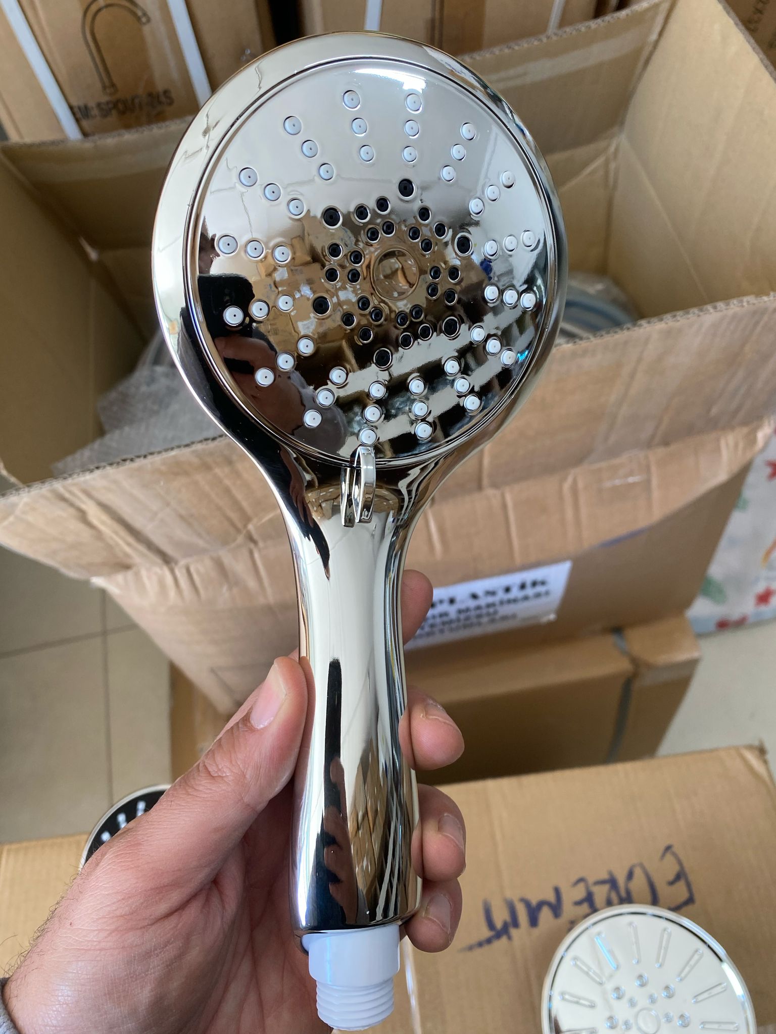 KROM BÜYÜK AYARLI EL DUŞU