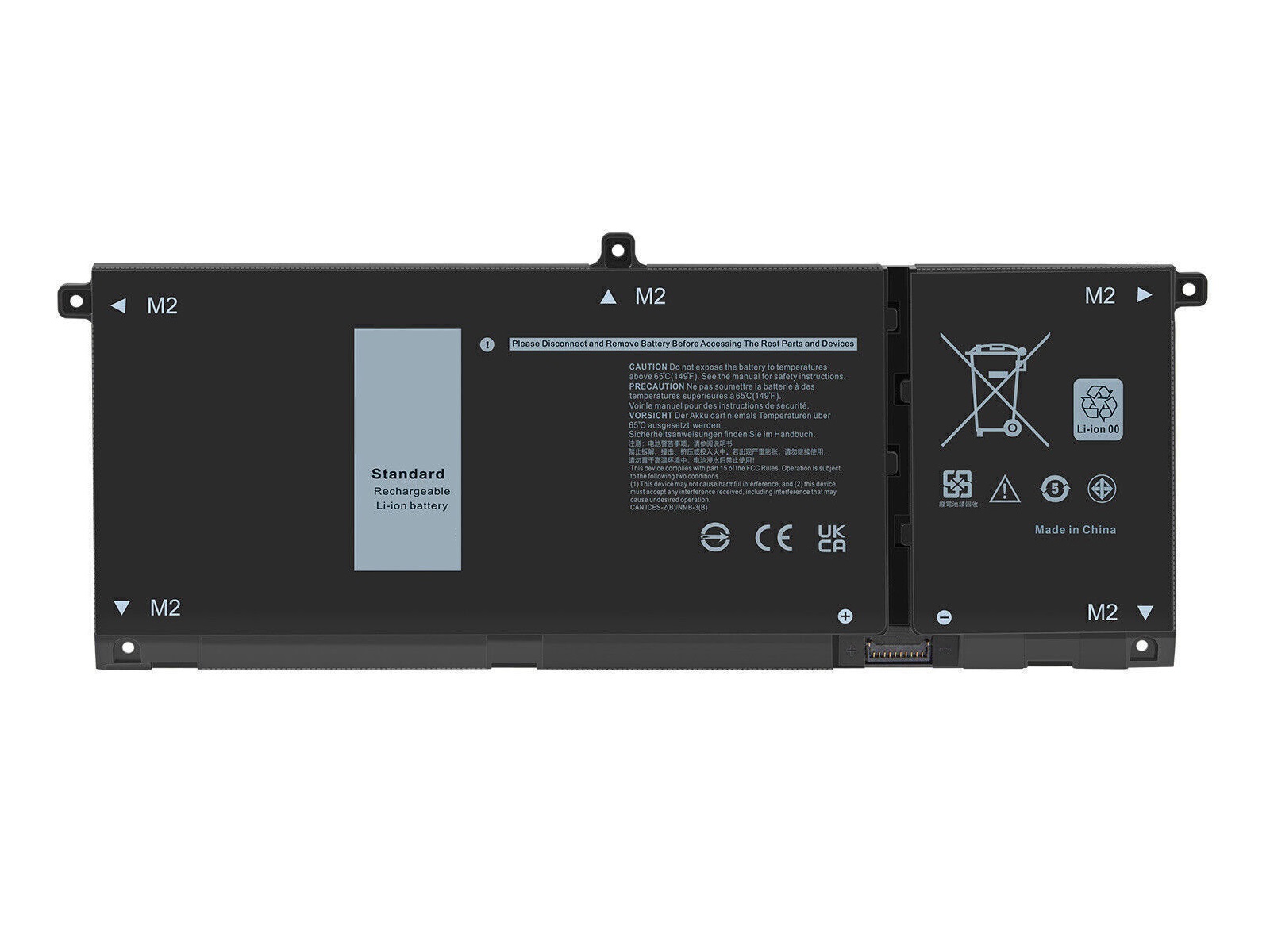 Dell Latitude 3410, 3510, H5CKD, 0H5CKD Notebook Bataryası, Laptop Pili - 15V - 3500Mah - 4 Cell / RDL-233