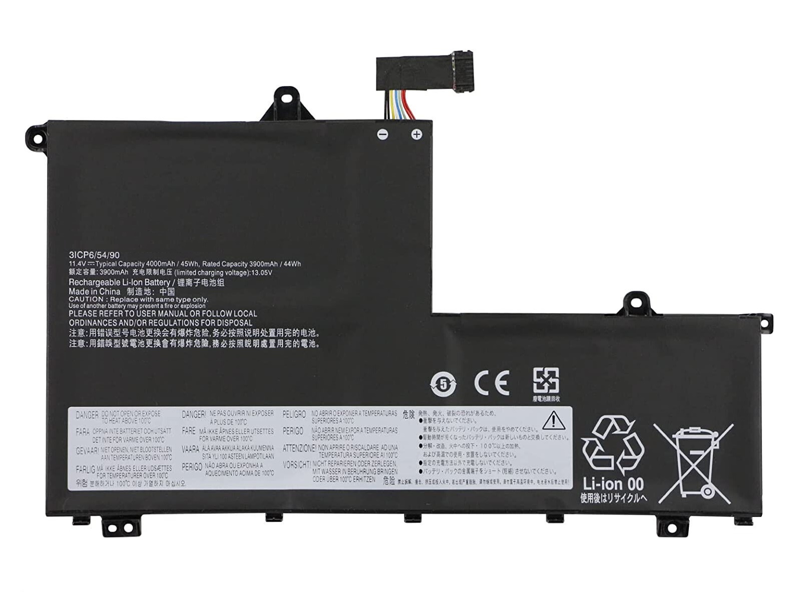 Lenovo uyumlu L19C3PF1, L19D3PF1 Notebook Bataryası, Laptop Pili / RLL-154