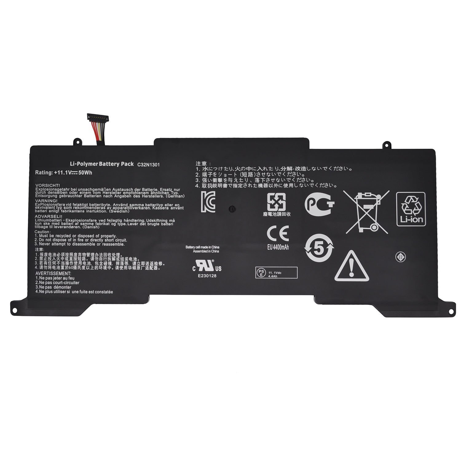 Asus ZenBook UX31L, UX31La, C32N1301 Notebook Bataryası, Laptop Pili / RASL-142