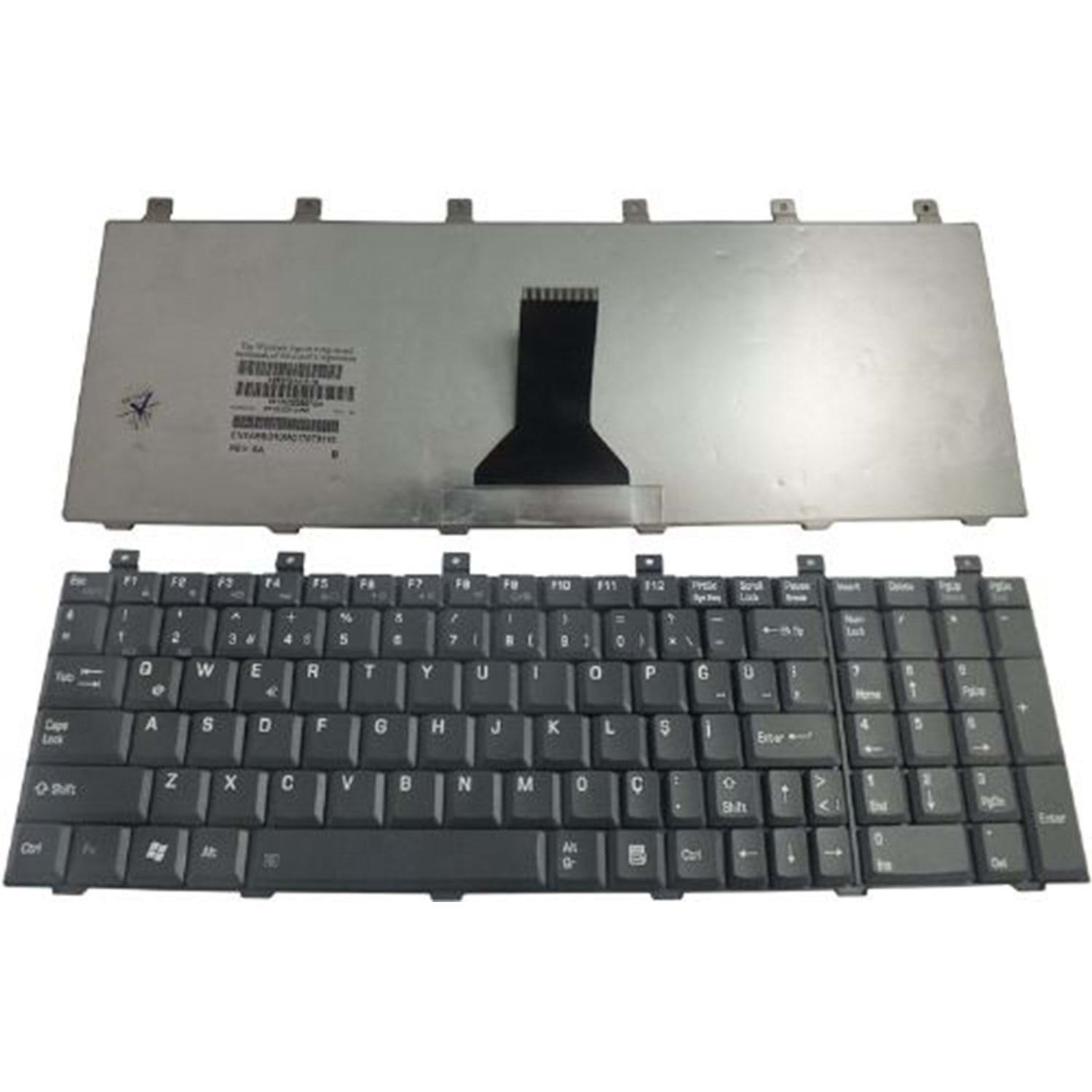 Toshiba Satellite M60 M65 P100 P105 Notebook Klavyesi Siyah TR MP-03233TQ-920, AEBD10IA017-TR