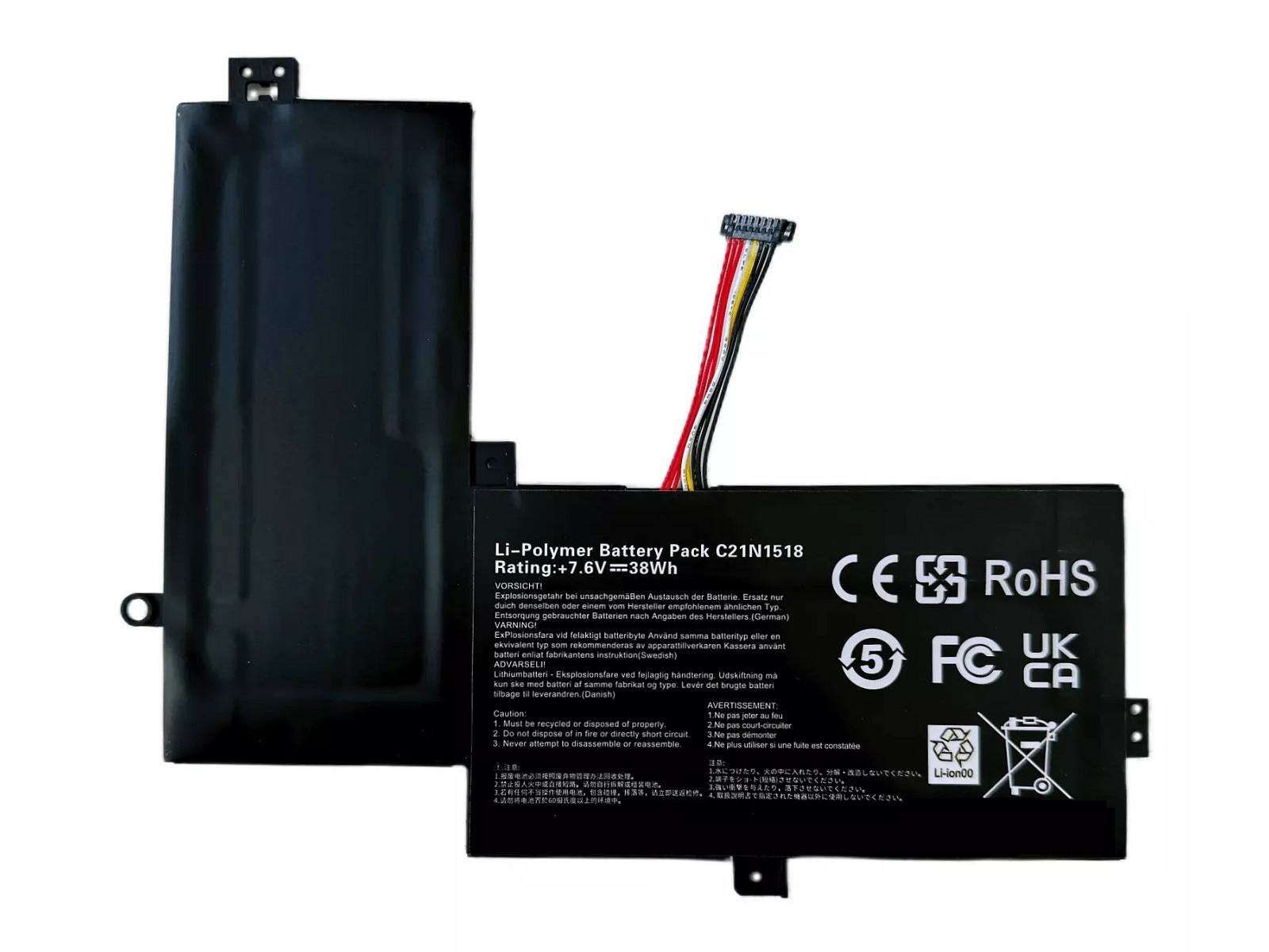 Asus TP501U, C21N1518 Notebook Bataryası, Laptop Pili / RASL-171