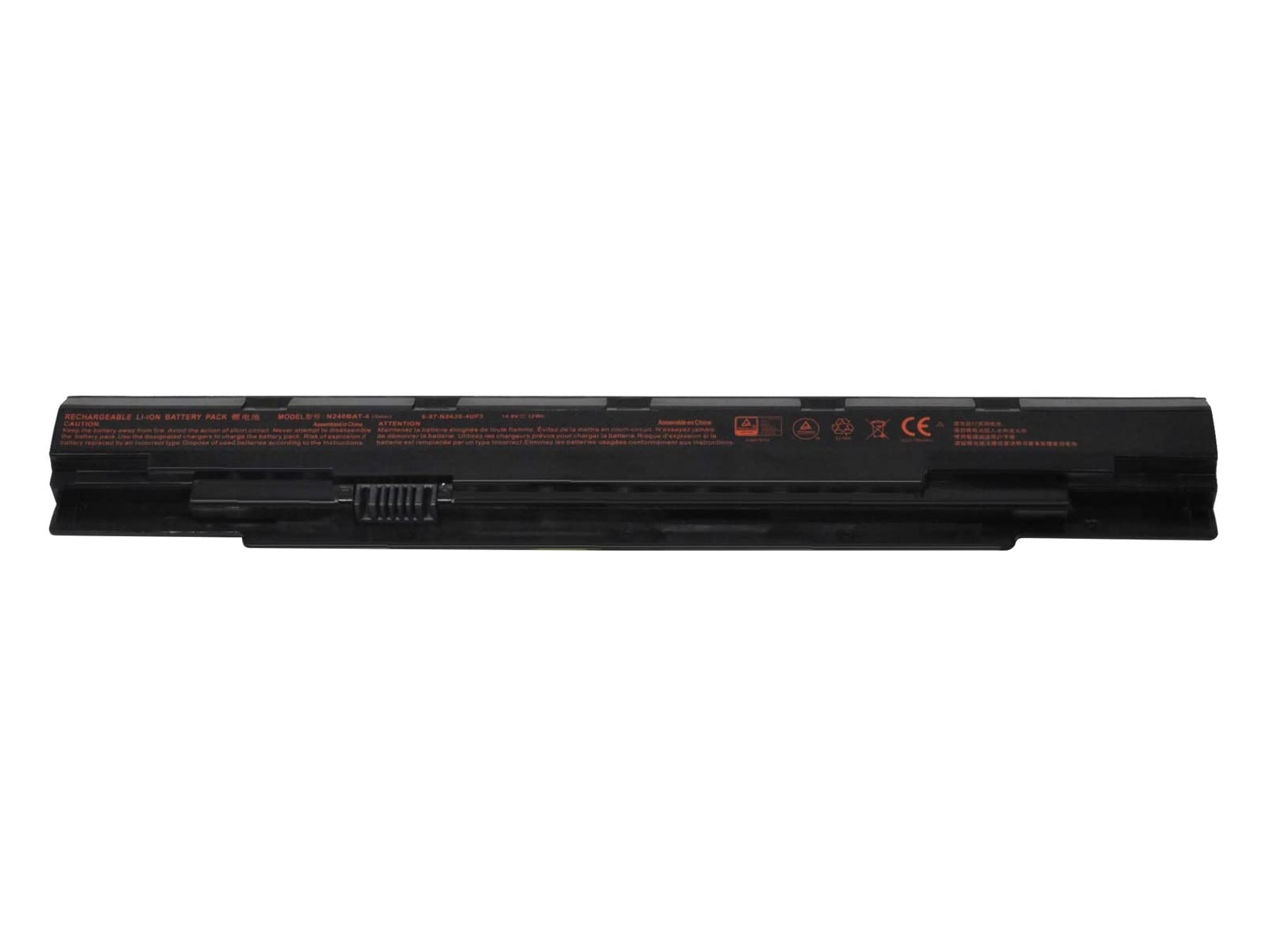 RETRO Clevo N240BAT-4 Notebook Bataryası