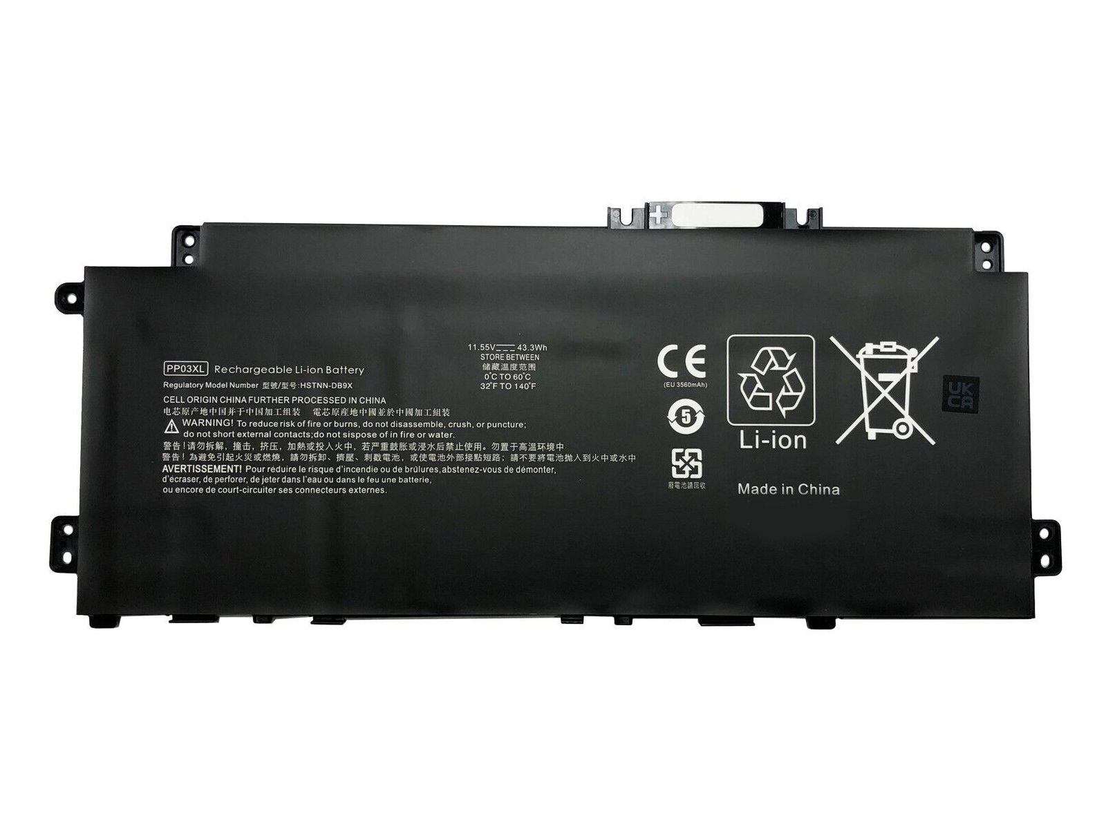 Hp Pavilion 14-dv0000, PP03XL Notebook Bataryası, Laptop Pili / RHL-185