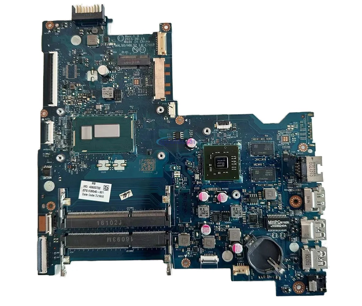 Hp Pavilion 250-G4, 250-G5 / i7-5.Nesil Notebook Anakartı, Mainboard AHL50/ABL52, LA-C701P