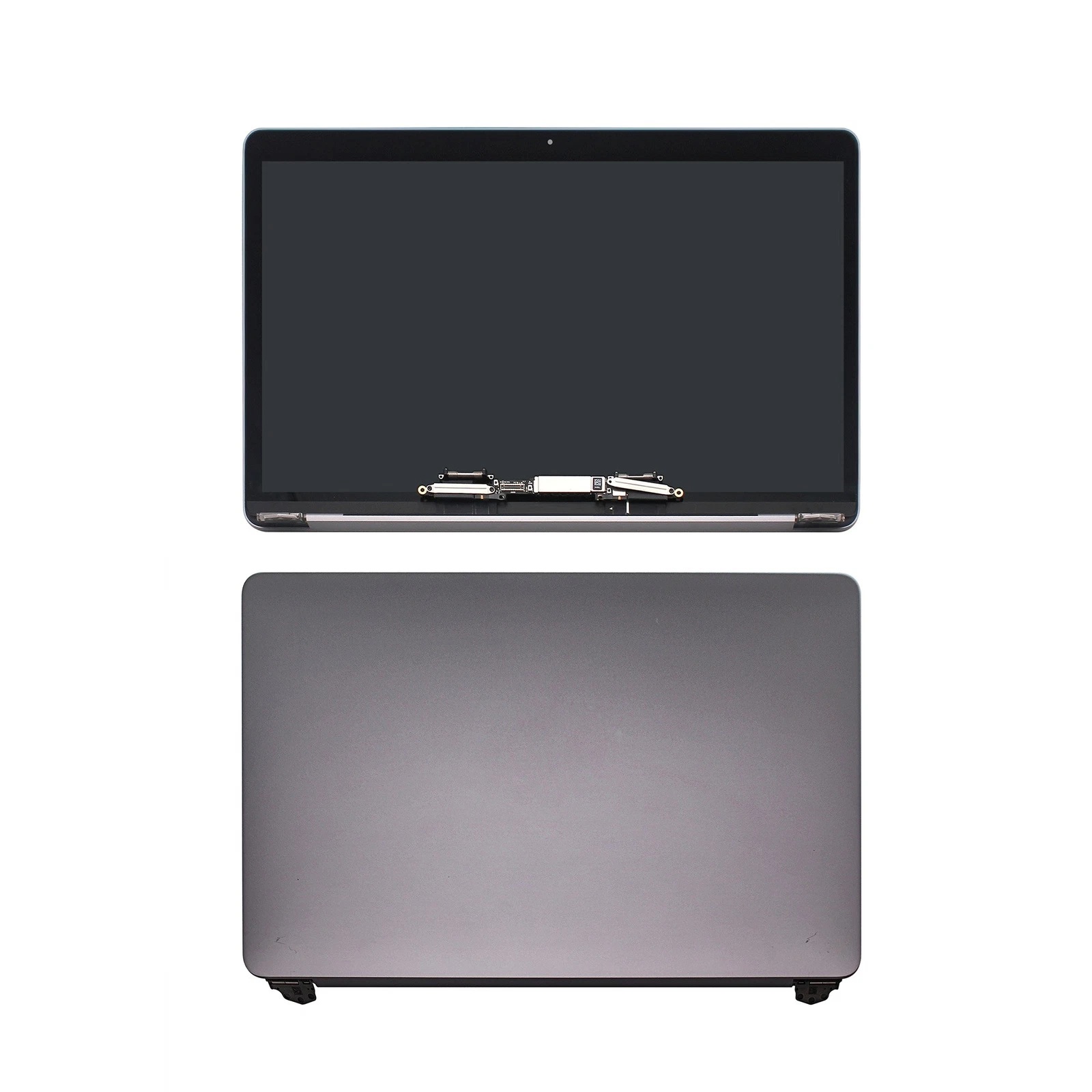 Apple Uyumlu Macbook Pro A1706, A1708 (2016, 2017) Notebook Lcd Ekran, Panel - Full SET (Space Gray)