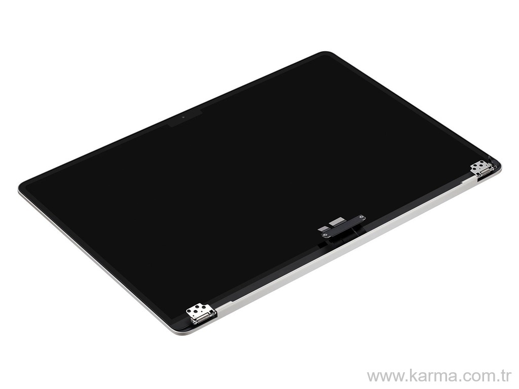 Apple Uyumlu MacBook Air A3114 (2024) M3 EMC8301 Notebook Lcd Ekran - Panel / Full Set (Silver)
