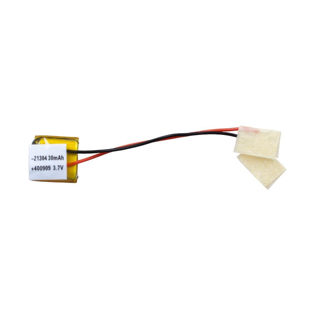 400909 3.7V 30MAH LITHIUM POLYMER BATTERY (Lityum Polimer Ciklet Pil)