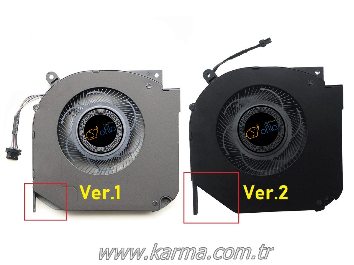Monster THER7GK5M6-2912, GM7AG0M Notebook Fanı - Ver.2 / FAN802V2