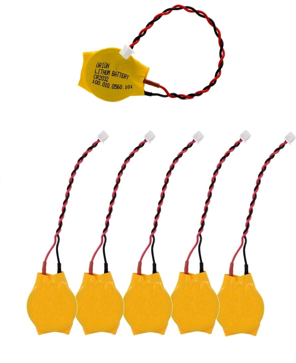 CR2032 3V 2 Kablolu Bios Pili (5'li)