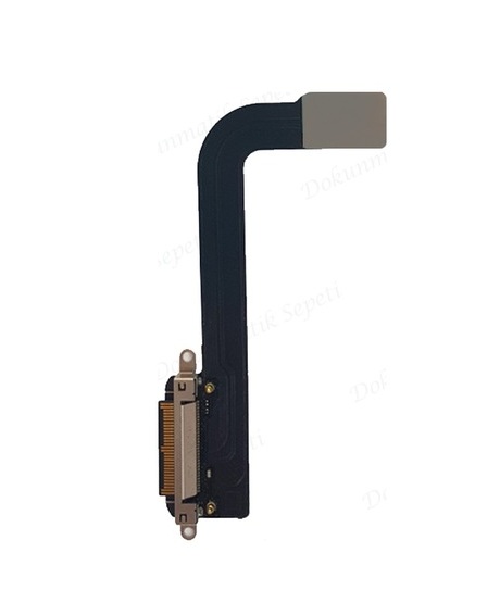 Apple iPad 3 A1416 A1430 A1403 Tablet Uyumlu Şarj Soketli Film Kablo - Charge Flex
