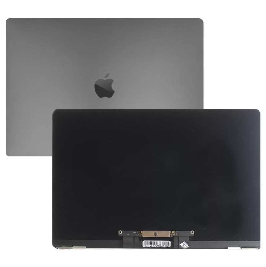 Apple Uyumlu MacBook Air A2179 Ekran EMC 3302 Notebook Lcd Ekran - Panel / Full Set (Uzay Gray)