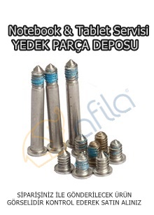 APPLE uyumlu Macbook Pro A1278, A1286, A1297 Alt Kasa, Kapak Vida Seti (Screw)