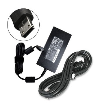 MSI uyumlu 20V 12A 240W 4 Pin USB Tip Rectangle Adaptör, Şarj Cihazı (Büyük Type-c) / RPA-AC339