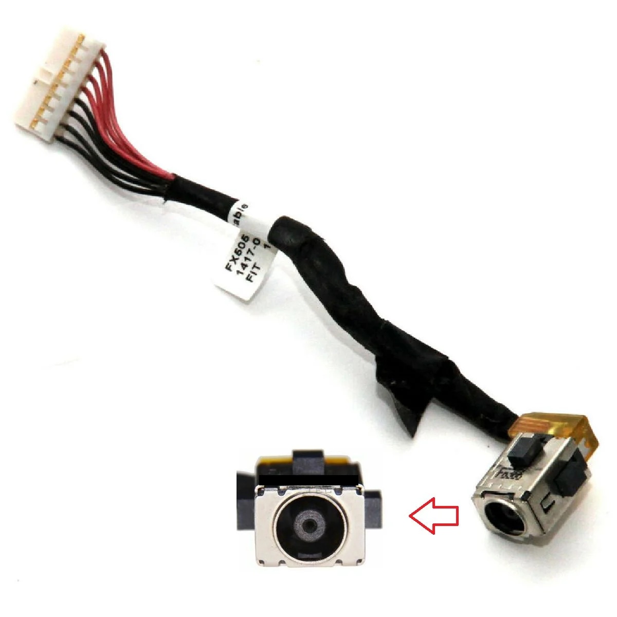 Asus TUF Gaming FX506L, FX506LH, FX506LI, FX506LU Dc Power Jack, Şarj Soketi Girişi (Kablolu)
