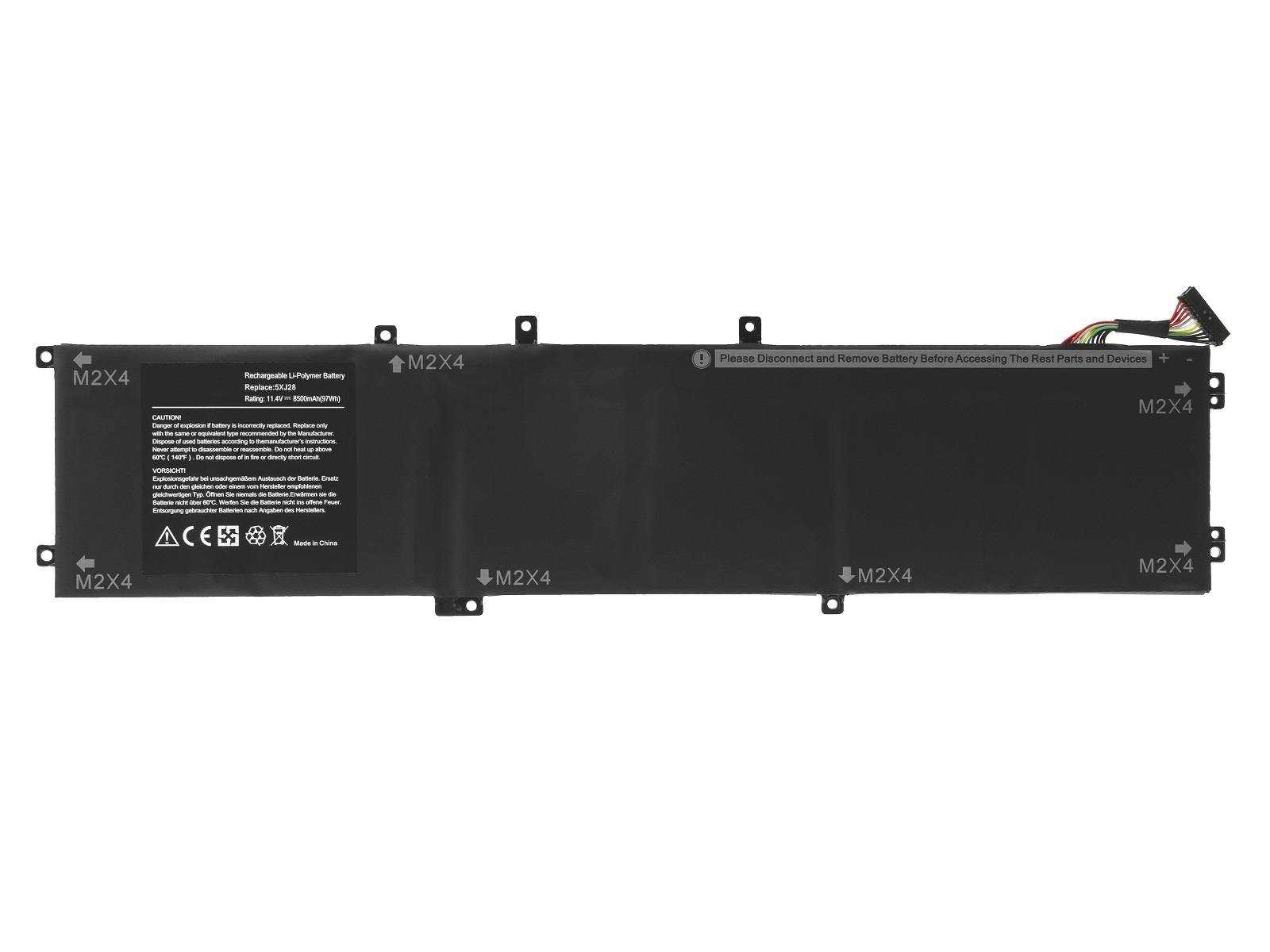 Dell Precision M5520, XPS 15-9560, 6GTPY Notebook Bataryası - 6 Cell - 97Wh / RDL-208