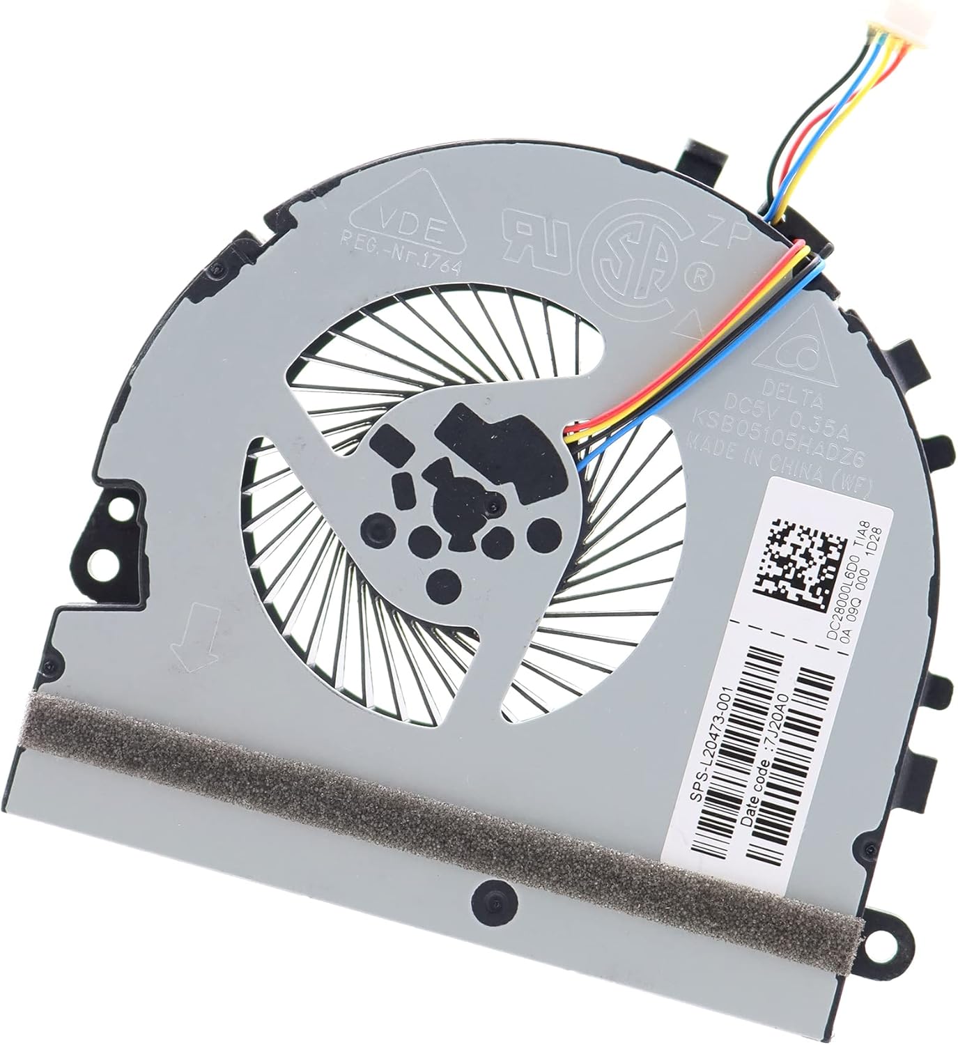 Hp 15-DA 15-DB 15-DR 15-DS 15-DX TPN-C136 Serisi SPS-L20473-001 Notebook Fan (Ver.2) DC28000L6D0 TIA8