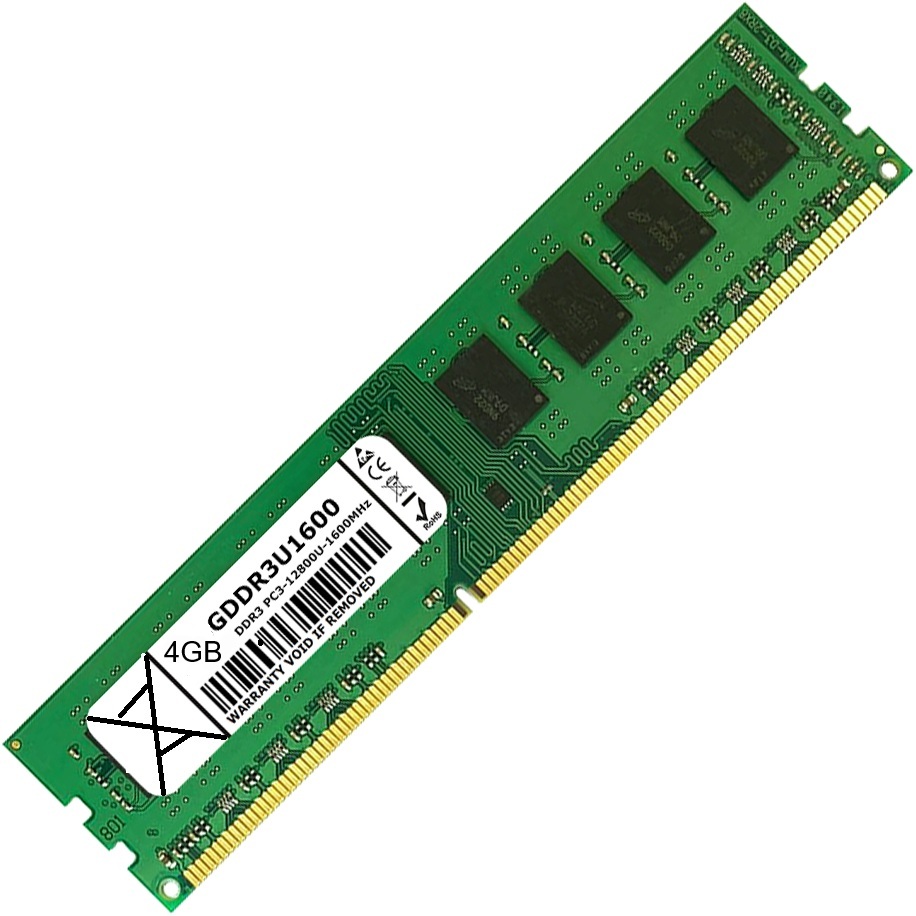 4GB Masaüstü Pc Bellek RAM DDR3-1600Mhz PC3-12800