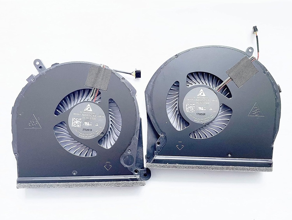 HP Gaming Pavilion 17-CD, TPN-C142, L56873-001, ND85C14-18K14, ND85C15-18K15 Cpu + Gpu Fanı SET (Sağ-Sol Takım)