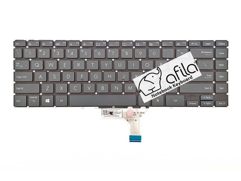 Asus UX363E Notebook Klavyesi, Tuş Takımı (Siyah TR) Backlit / KL1163
