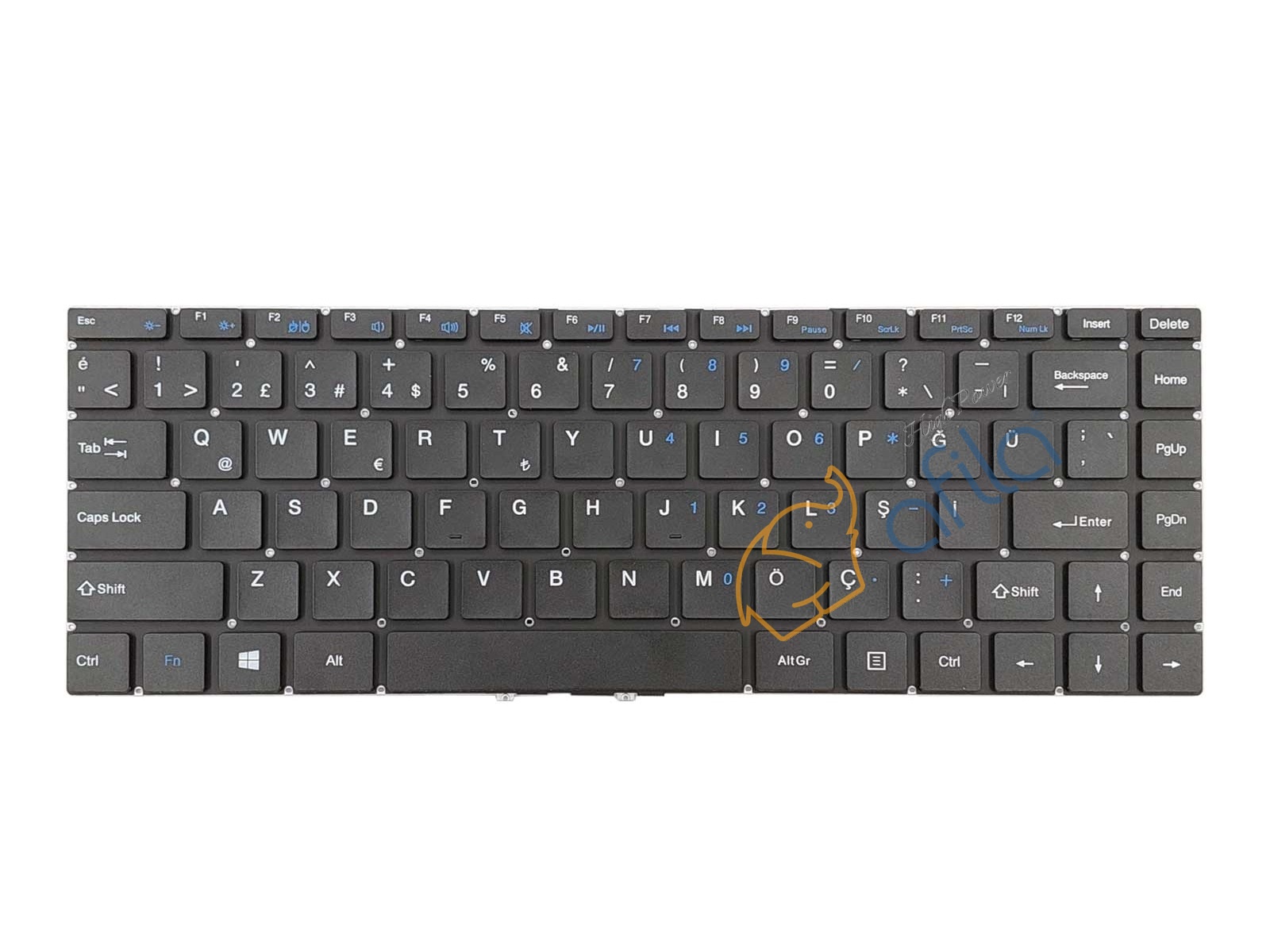 MB3181014 Notebook Klavyesi - Siyah TR / NBKL1114V2