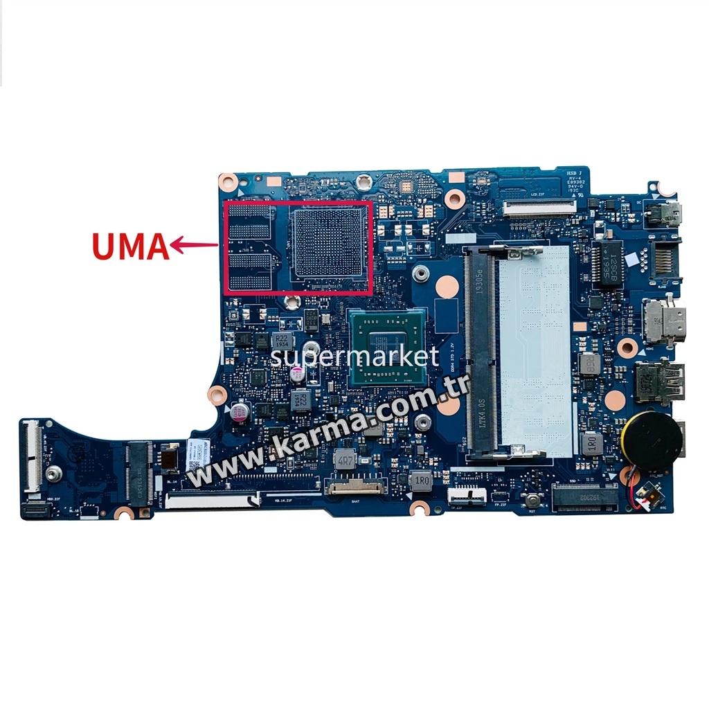 Acer Aspire A315-22, A315-22G 4GB Ram Notebook Anakart, Mainboard NB8607_Pcb_Mb_V4 Cpu AM912EANN23AC